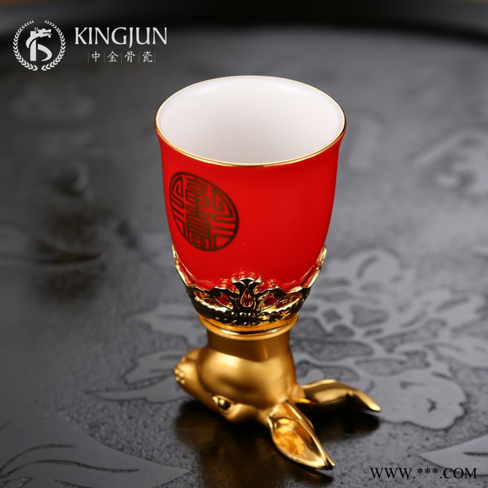 中金骨质瓷50mL及以下十二生肖白酒杯45%以上骨瓷骨粉图3