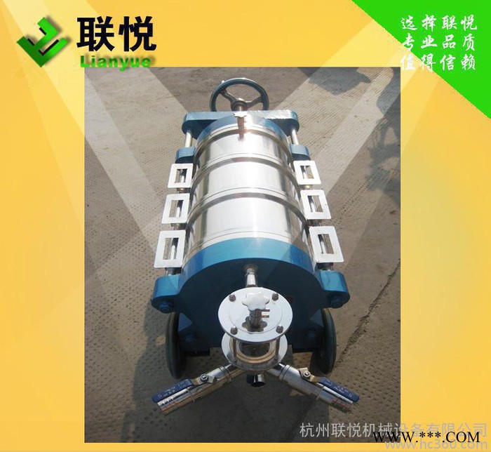 **】全不锈钢330型硅藻土过滤器卧式白酒过滤机，黄酒过滤器图2