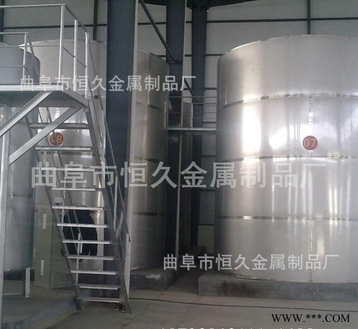 现场制作不锈钢水罐 白酒储罐  勾兑罐 卫生级不锈钢罐 化工图2