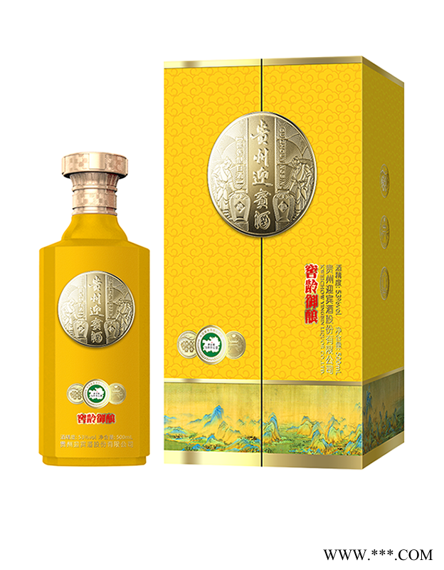 贵州迎宾酒·窖龄御酿 53度500ml图1