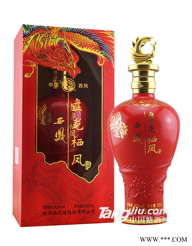 45°盘龙西凤酒图1