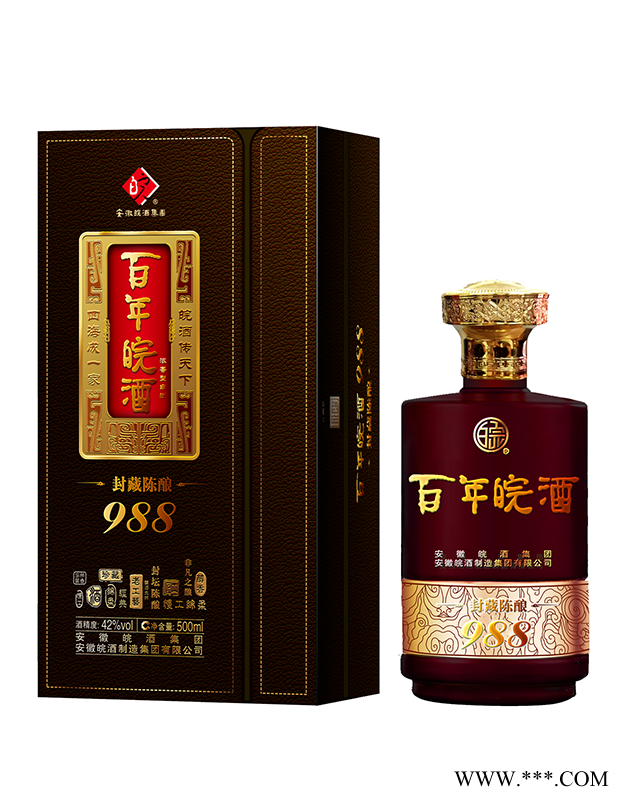 百年皖酒封藏陈酿988图1