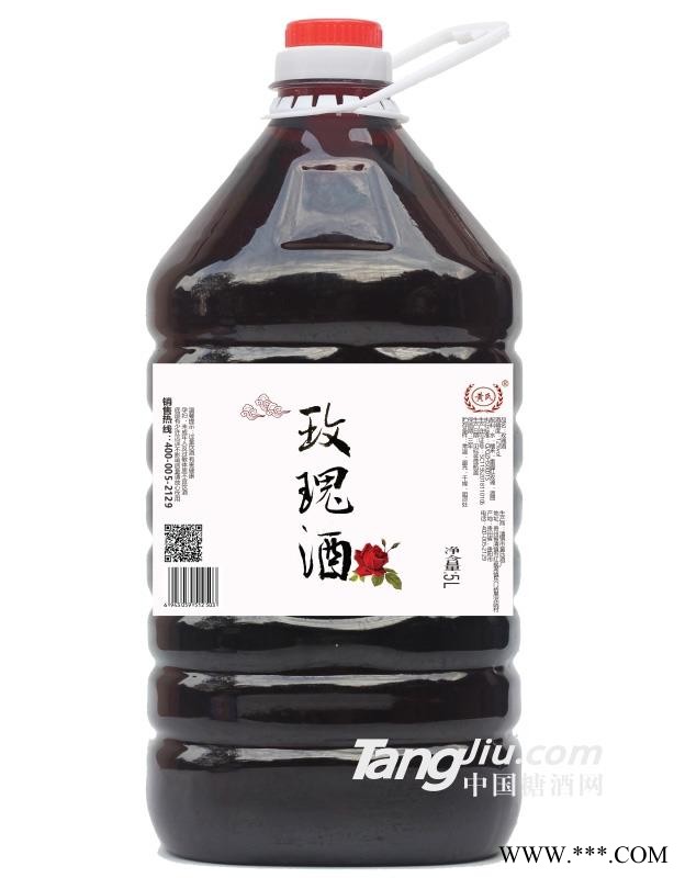 12°黄氏玫瑰酒（桶装）-5L图1
