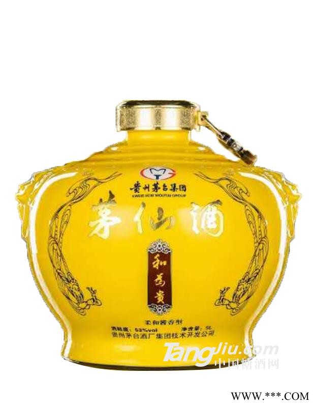 53°贵州茅台集团茅仙酒和为贵5L