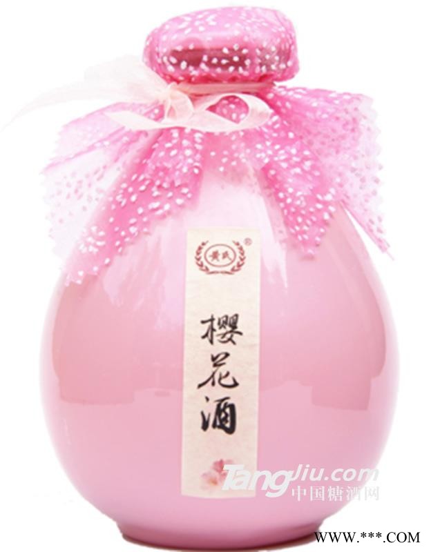 12°黄氏樱花酒-500ml图1
