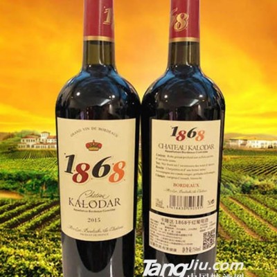 卡隆达·1868干红葡萄酒