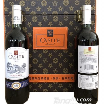 法国CASITE卡隆达干红葡萄酒