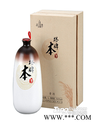 绍兴黄酒塔牌本酒1L