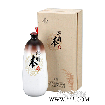 绍兴黄酒塔牌本酒1L