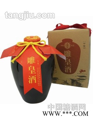 黄中皇雕皇酒10年2.5L图1
