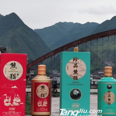 珍品熊猫酒53%vol500ml