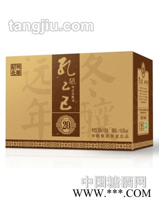 孔乙己黄酒远年冬酿20年外箱图1