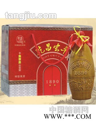 1890乾昌虫草黄酒500ml图1