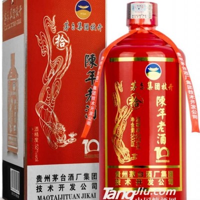 52°茅台技开陈年老酒10年（手工盒）500ml