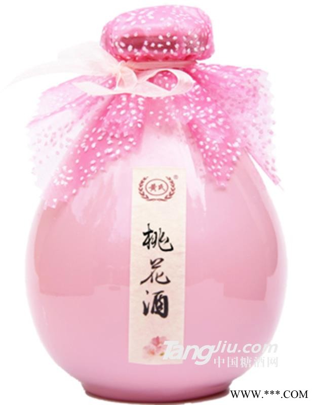 12°黄氏桃花酒-500ml图1