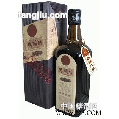 精品德顺坊八年陈酒600ml