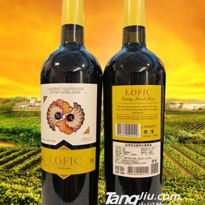 洛菲克赤霞珠红葡萄酒2013