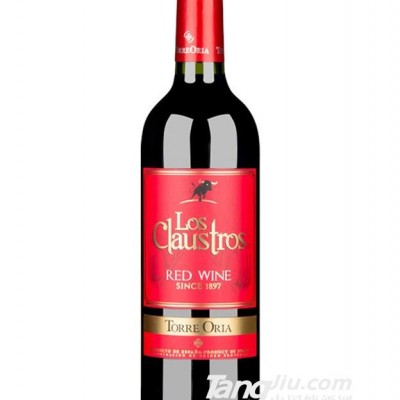 12°西班牙克劳斯特罗红标干红葡萄酒750ml