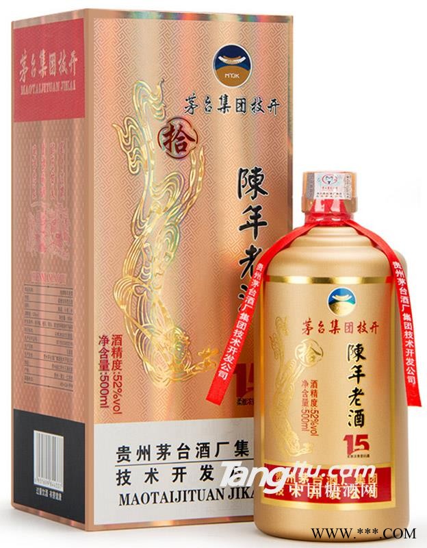 52°茅台技开陈年老酒15年500ml