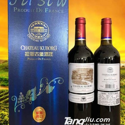 古堡酒庄·斯波朗干红葡萄酒2013
