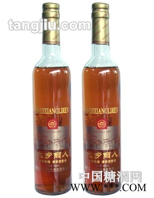 十年陈水乡丽人黄酒480ml