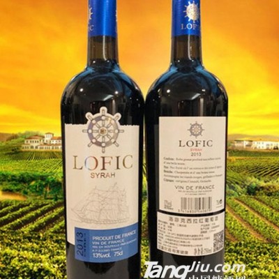 洛菲克西拉红葡萄酒2013