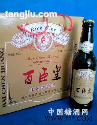 百臣皇经典清黄酒(金标)340ml图1