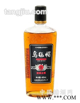 乌毡帽窖藏金雕8年花雕酒480ml图1