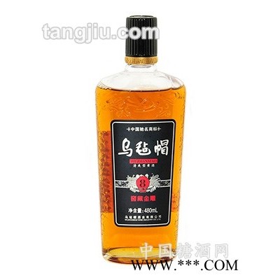 乌毡帽窖藏金雕8年花雕酒480ml