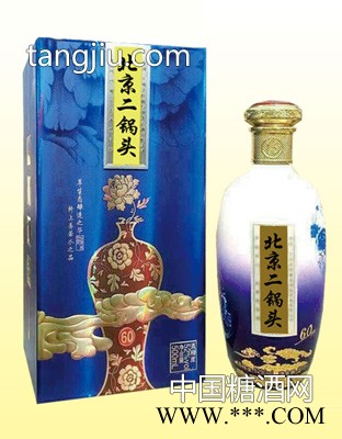 北京二锅头 52度500mLx6 蓝盒图1
