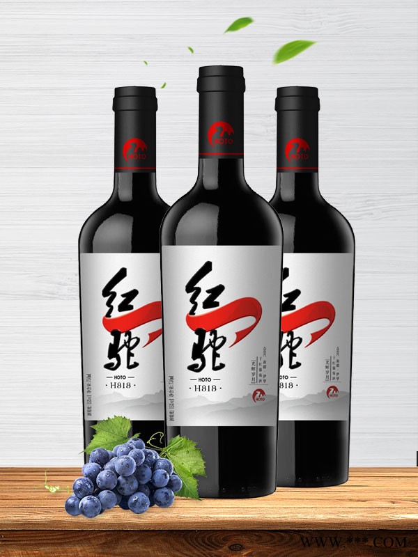 【818红驼国产红酒】红驼H818干红葡萄酒图2