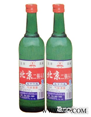 北京二锅头酒 250ml 56%vol