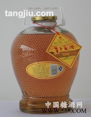 鹏翔玻璃坛糜子黄酒图1