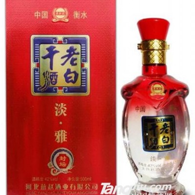 42°燕赵风老白干酒淡雅-500ml