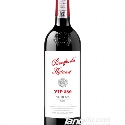 奔富海兰贵宾VIP389干红葡萄酒