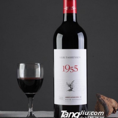 芙瑞塔1955赤霞珠西拉13度干红葡萄酒750mL