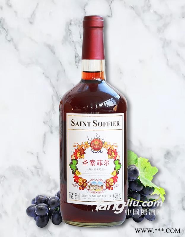 圣索菲尔-自然红葡萄酒图1
