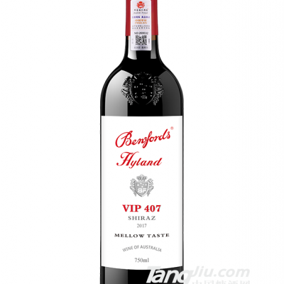 奔富海兰贵宾VIP407干红葡萄酒