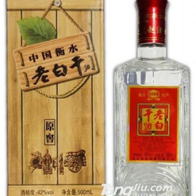 42°燕赵风老白干酒原窖（仿木盒）-500ml