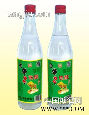 白牛二42度500MLX12瓶 浓香型图1