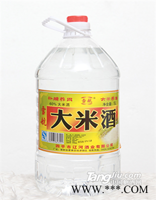 吉林桶酒大米酒桶装白酒60度5L