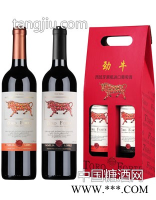 劳伦斯劲牛礼盒装-西班牙原瓶进口葡萄酒图1