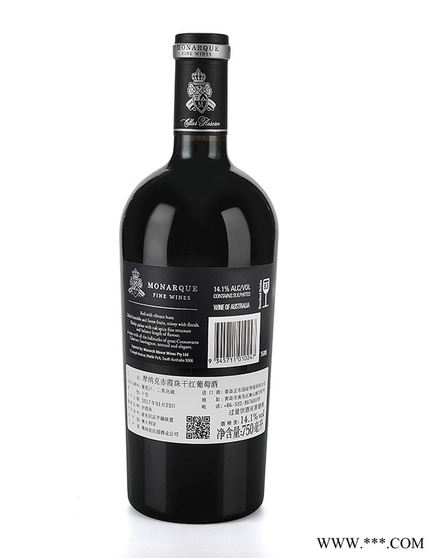 摩纳克2014珍藏袋鼠赤霞珠干红葡萄酒—摩纳克庄园葡萄酒招商图2