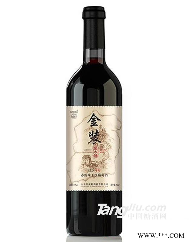 轩威金装ID98赤霞珠干红葡萄酒750ml图1