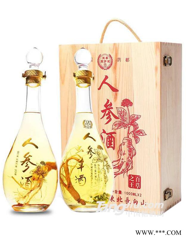 人参酒1000mlX2图1