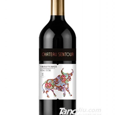 圣图酒堡珍藏西拉干红葡萄酒