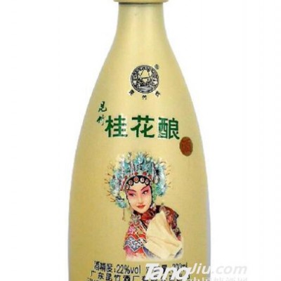 昆竹桂花酒22度