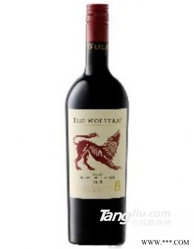 柏克鲁夫狼谷设拉干红葡萄酒图1
