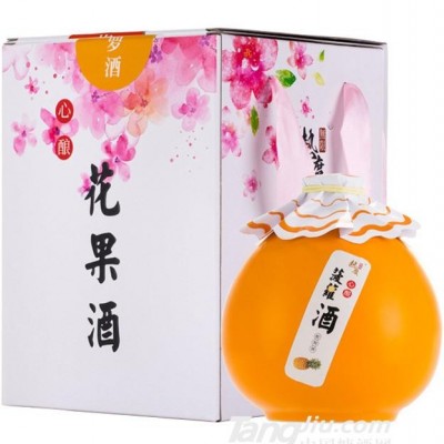 热度菠萝酒