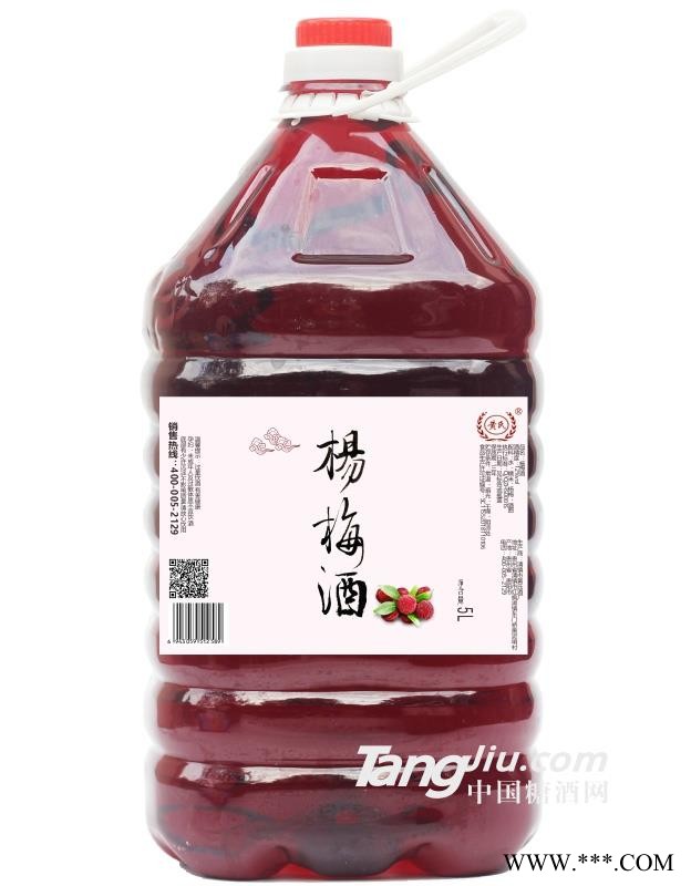 12°黄氏杨梅酒（桶装）-5L